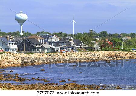 Stock Image - Usa, Rhode Island. Point Judith.. Fotosearch