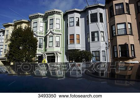 USA, San Francisco, beautiful Victorian style houses on Ashbury Street, Haight-Ashbury View Large Photo Image Stock Image - USA, San Francisco, beautiful Victorian style houses on Ashbury Street, Haight-Ashbury. Fotosearch