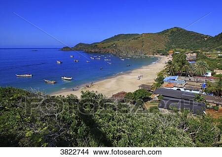 Venezuela, Margarita Island, El Manzanilla beach View Large Photo Image Picture - Venezuela, Margarita Island, El Manzanilla beach. Fotosearch