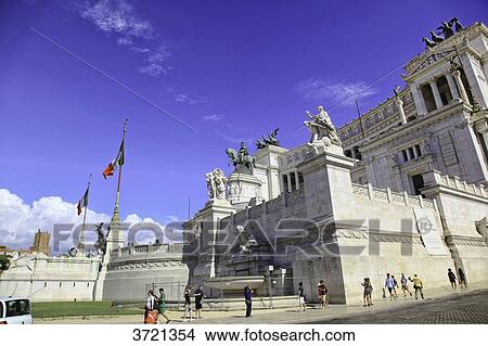 Victor Emmanuel II Monument, Rome, Lazio, Italy View Large Photo Image Picture - Victor Emmanuel II Monument, Rome, Lazio, Italy. Fotosearch