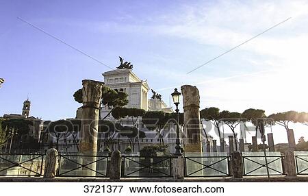 Stock Photo - Victor Emmanuel II Monument, Rome, Lazio, Italy. Fotosearch