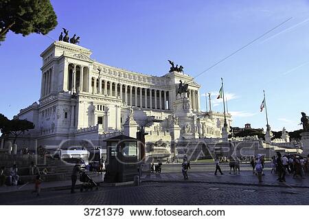 Victor Emmanuel II Monument, Rome, Lazio, Italy View Large Photo Image Stock Photo - Victor Emmanuel II Monument, Rome, Lazio, Italy. Fotosearch