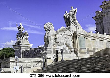 Victor Emmanuel II Monument, Rome, Lazio, Italy View Large Photo Image Stock Photograph - Victor Emmanuel II Monument, Rome, Lazio, Italy. Fotosearch