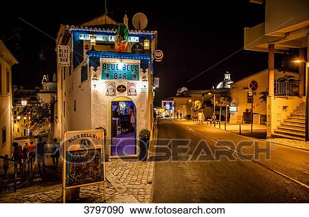 View of a trade in Albufeira, Algarve region, Portugal View Large Photo Image Stock Image - View of a trade in Albufeira, Algarve region, Portugal. Fotosearch