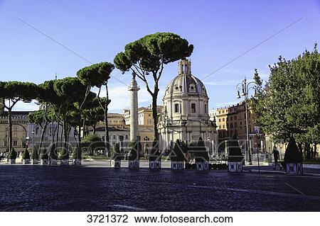 View of Trajan's Forum, Rome, Lazio, Italy View Large Photo Image Stock Image - View of Trajan's Forum, Rome, Lazio, Italy. Fotosearch