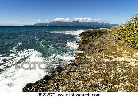 View on Guadeloupe's island, Gosier island, Guadeloupe, France View Large Photo Image Stock Photo - View on Guadeloupe's island, Gosier island, Guadeloupe, France. Fotosearch
