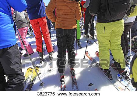 Stock Photograph - Winter sports, ski. Fotosearch