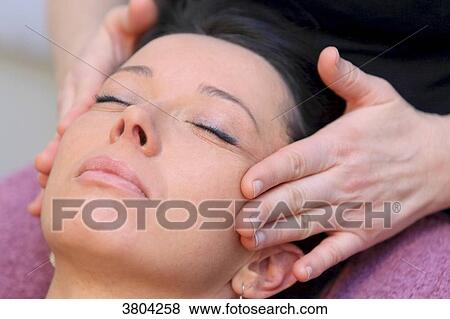 Woman in a beauty parlour. View Large Photo Image Stock Photo - Woman in a beauty parlour.. Fotosearch