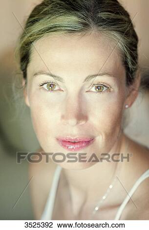 Woman smiling View Large Photo Image Stock Image - Woman smiling. Fotosearch