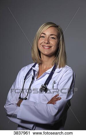 Young female doctor View Large Photo Image Stock Image - Young female doctor. Fotosearch
