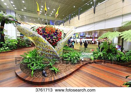 Stock Image - Changi Airport. Singapore. Fotosearch