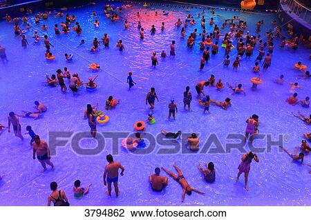 China, Beijing. Water Cube. View Large Photo Image Stock Image - China, Beijing. Water Cube.. Fotosearch