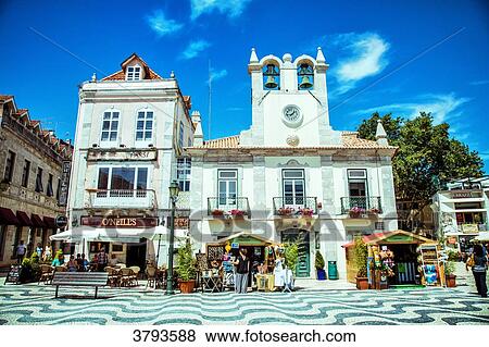 Stock Photo - City of Cascais, Lisbon area, Portugal. Fotosearch
