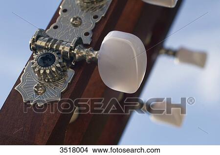 Close-up on a classical guitar. View Large Photo Image Picture - Close-up on a classical guitar.. Fotosearch