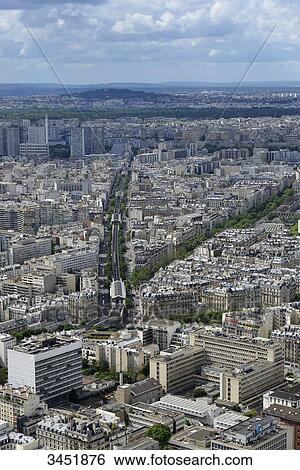 Europe, France, aerial and vertical view of the western part of Paris and the metro line 6 View Large Photo Image Stock Photograph - Europe, France, aerial and vertical view of the western part of Paris and the metro line 6. Fotosearch