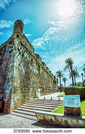 fortified citadel of the port of Cascais, Lisbon area, Portugal View Large Photo Image Stock Photography - fortified citadel of the port of Cascais, Lisbon area, Portugal. Fotosearch