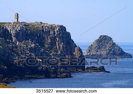France, Brittany, Crozon Peninsula. Pen Hir cape. Monument to the Bretons of Free France, known as the Cross of Pen-Hir. View Large Photo Image Stock Photo - France, Brittany, Crozon Peninsula. Pen Hir cape. Monument to the Bretons of Free France, known as the Cross of Pen-Hir.. Fotosearch