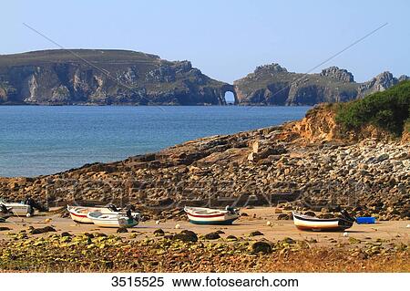 France, Brittany, Crozon Peninsula. Point de Dinan. View Large Photo Image Stock Photography - France, Brittany, Crozon Peninsula. Point de Dinan.. Fotosearch