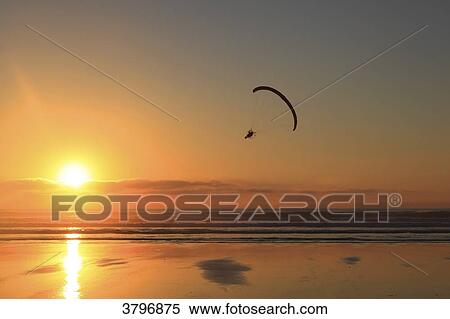 France, Brittany, Finistere. Audierne bay. Parasailing. View Large Photo Image Stock Photography - France, Brittany, Finistere. Audierne bay. Parasailing.. Fotosearch