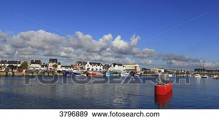 France, Brittany, Finistere. Le Guilvinec View Large Photo Image Stock Photo - France, Brittany, Finistere. Le Guilvinec. Fotosearch