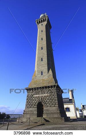 France, Brittany, Finistere. Penmarc'h Lighthouse. View Large Photo Image Stock Photo - France, Brittany, Finistere. Penmarc'h Lighthouse.. Fotosearch