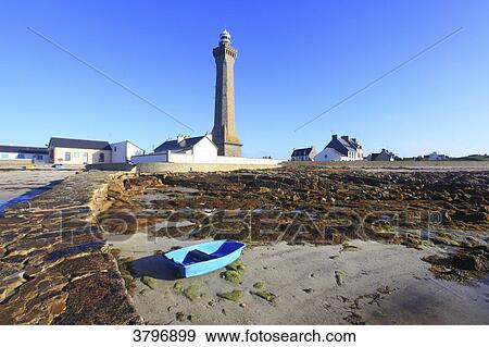 France, Brittany, Finistere. Penmarc'h Lighthouse. View Large Photo Image Stock Photo - France, Brittany, Finistere. Penmarc'h Lighthouse.. Fotosearch