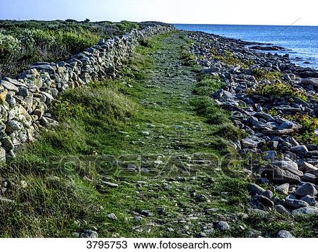France, Brittany, Gulf of Morbihan, coast path View Large Photo Image Stock Image - France, Brittany, Gulf of Morbihan, coast path. Fotosearch