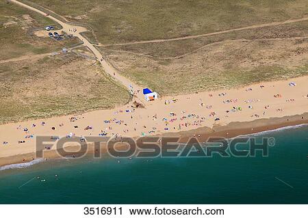 France, Brittany, Morbihan. Aerial view. Kerhilio beach View Large Photo Image Stock Image - France, Brittany, Morbihan. Aerial view. Kerhilio beach. Fotosearch