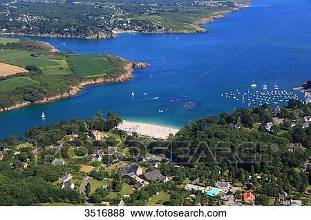 France, Brittany, Morbihan. Aerial view. Port-Manec'h View Large Photo Image Stock Photo - France, Brittany, Morbihan. Aerial view. Port-Manec'h. Fotosearch