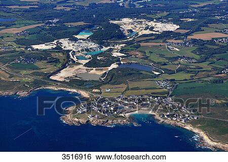 France, Brittany, Morbihan. Aerial view. Couregant cape. Le castel View Large Photo Image Stock Photograph - France, Brittany, Morbihan. Aerial view. Couregant cape. Le castel. Fotosearch