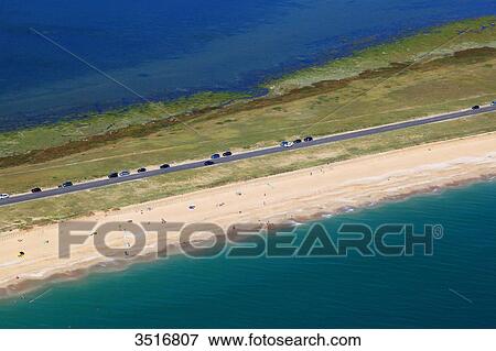 France, Brittany, Morbihan. Gavres peninsula. Aerial view. View Large Photo Image Stock Photo - France, Brittany, Morbihan. Gavres peninsula. Aerial view.. Fotosearch
