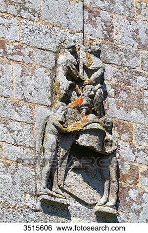 France, Brittany, Morbihan. Le Faouet or Ar Faoued. Saint Fiacre Chapel. View Large Photo Image Stock Photograph - France, Brittany, Morbihan. Le Faouet or Ar Faoued. Saint Fiacre Chapel.. Fotosearch