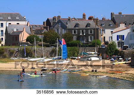 France, Brittany, Morbihan. Lorient. Aerial view. Port Louis. View Large Photo Image Stock Photograph - France, Brittany, Morbihan. Lorient. Aerial view. Port Louis.. Fotosearch