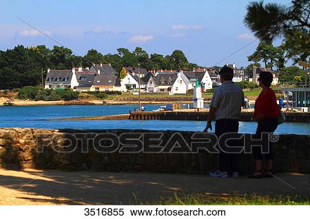 France, Brittany, Morbihan. Lorient. Aerial view. Port Louis. View Large Photo Image Stock Photography - France, Brittany, Morbihan. Lorient. Aerial view. Port Louis.. Fotosearch