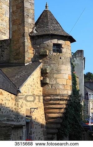 France, Brittany. Quimper. Old town. View Large Photo Image Stock Photo - France, Brittany. Quimper. Old town.. Fotosearch