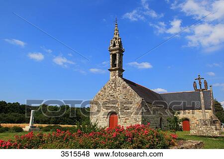 France. Brittany. Saint Nic Church. View Large Photo Image Stock Photo - France. Brittany. Saint Nic Church.. Fotosearch