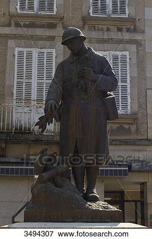 France, Center France, Gentioux, war memorial with the inscription The pair's quest for honours View Large Photo Image Stock Photo - France, Center France, Gentioux, war memorial with the inscription The pair's quest for honours. Fotosearch