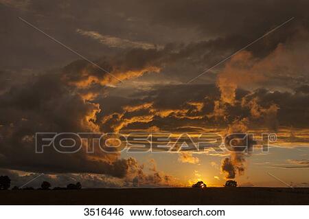 France, Center France, sunset View Large Photo Image Stock Photograph - France, Center France, sunset. Fotosearch