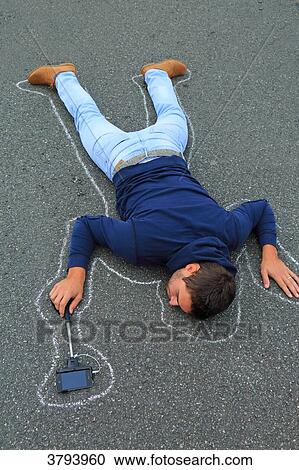 France, dead man with smartphone View Large Photo Image Stock Image - France, dead man with smartphone. Fotosearch