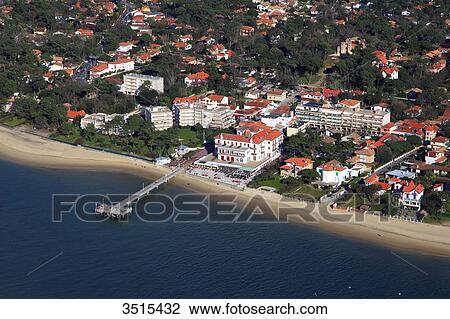 France, Gironde. Le Moulleau. View Large Photo Image Stock Image - France, Gironde. Le Moulleau.. Fotosearch