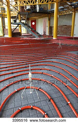 France House Building Installing A Heat Pump And A Floor Heating