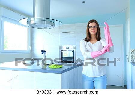 France, maniac woman doing housework. View Large Photo Image Stock Image - France, maniac woman doing housework.. Fotosearch