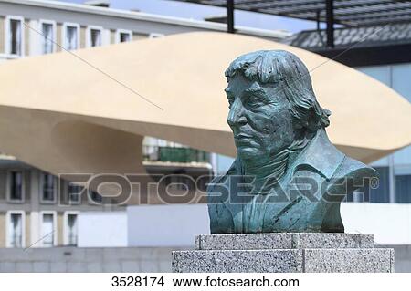 France, Normandie, Seine-Maritime, Le Havre. Statue of Nicolas Thomas Bauduin, navigator, explorer, humanist and botanist. View Large Photo Image Picture - France, Normandie, Seine-Maritime, Le Havre. Statue of Nicolas Thomas Bauduin, navigator, explorer, humanist and botanist.. Fotosearch