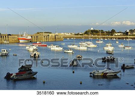 France, North-Western France, Brittany, Roscof harbour View Large Photo Image Stock Image - France, North-Western France, Brittany, Roscof harbour. Fotosearch