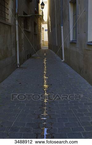 France, North Western France, Nantes, district of Bouffay, Rue Lambert. View Large Photo Image Stock Image - France, North Western France, Nantes, district of Bouffay, Rue Lambert.. Fotosearch