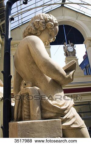 France, North Western France, Nantes, Passage Pommeraye, carved child. View Large Photo Image Stock Photo - France, North Western France, Nantes, Passage Pommeraye, carved child.. Fotosearch