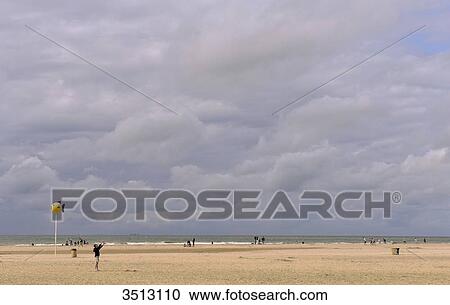 France, Northern France, Lower Normandy, seafront, beach before the storm, fine sand View Large Photo Image Stock Image - France, Northern France, Lower Normandy, seafront, beach before the storm, fine sand. Fotosearch