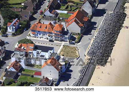 France, Northern France, Pas de Calais. Wissant Bay. Wissant's repaired seawall View Large Photo Image Stock Image - France, Northern France, Pas de Calais. Wissant Bay. Wissant's repaired seawall. Fotosearch