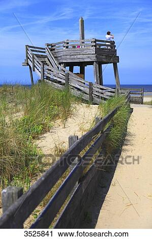 France, Northern France, Pas de Calais. Le Touquet. Mirador on Canche Bay. View Large Photo Image Stock Image - France, Northern France, Pas de Calais. Le Touquet. Mirador on Canche Bay.. Fotosearch