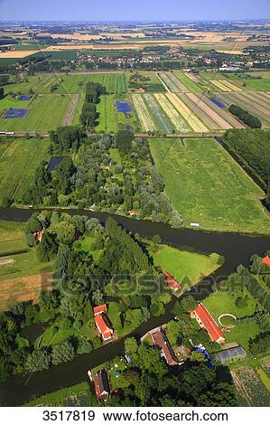 France, Northern France, Pas de Calais, Audomarois. Audomarois marsh or St-Omer marsh. View Large Photo Image Stock Photo - France, Northern France, Pas de Calais, Audomarois. Audomarois marsh or St-Omer marsh.. Fotosearch